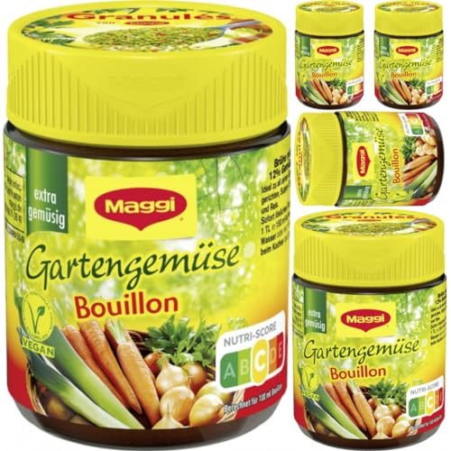 Mit Pufai Grocery, Maggi Gartengemüse Bouillon 130 Gramm x 5 STÜCK von Pufai