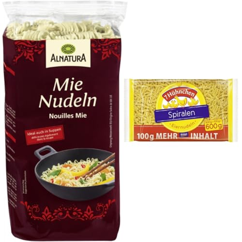 Mit Pufai Grocery, Mie Nudeln 250 Gr + Birkel Minuto Käse-Nudeln pasta 70 gramm x 1 Stück von Pufai