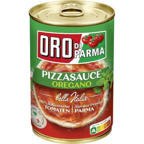 Mit Pufai Grocery, Oro di Parma Pizzasauce Oregano Pizzaboden Soße Sauce Pizza Soße 400 gramm von Pufai