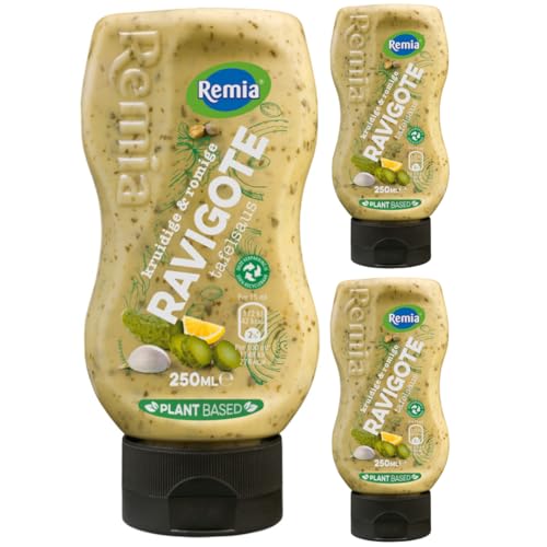 Mit Pufai Grocery, Remia RAVIGOTE-TISCHSAUCE TAFELSAUS 250 Mililiter X 3 STÜCK von Pufai