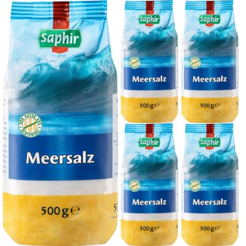 Mit Pufai Grocery, Saphir Meersalz 500 Gramm x 5 STÜCK von Pufai