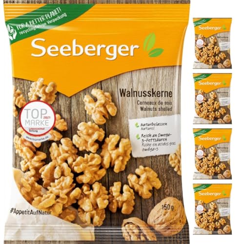 Mit Pufai Grocery, Seeberger Walnusskerne Walnuss 150 gramm x 5 Stück von Pufai