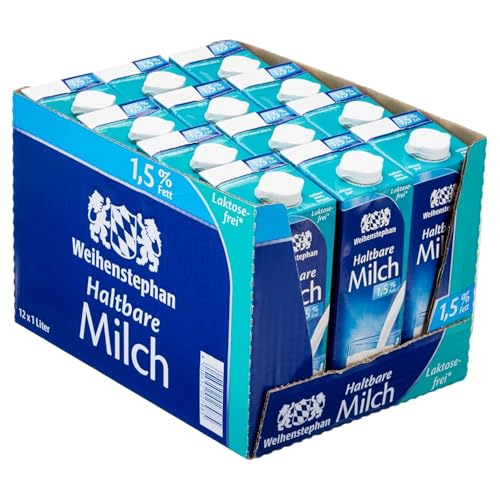 Haltbare Milch 1,5% Fett 1000 Mililiter x 12 STÜCK von Pufai