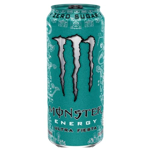 Monster Energy Ultra Fiesta Zero Zucker (Einweg) Energiegetränk 500 ml von Pufai