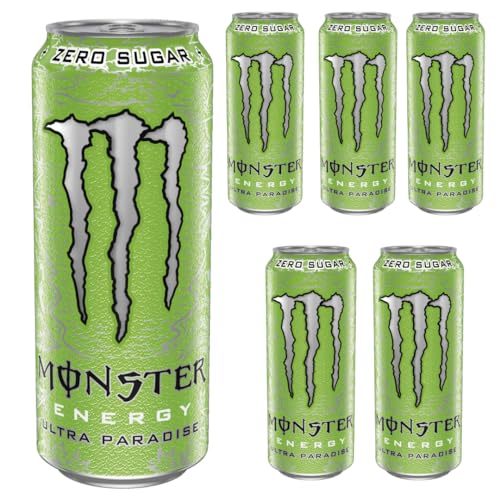 Monster Energy Ultra Paradise (Einweg) Energiegetränk 500 ml x 6 Stück von Pufai