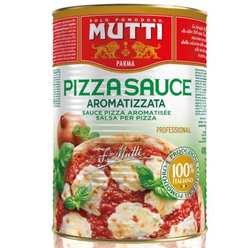 Mutti Pizza Soße Sauce Gewürzt Leckere Dosen Aromatica sauce Pizza Soße 4100 gramm mit pufai grocery von Pufai