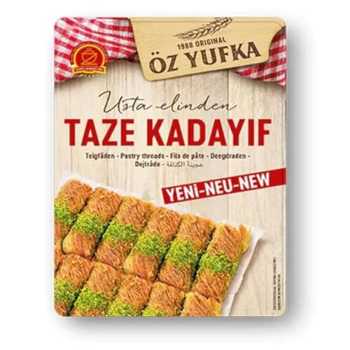 OZYUF Teigfäden hauchdünn taze kadayıf 500 Gramm mit Pufai Grocery von Pufai