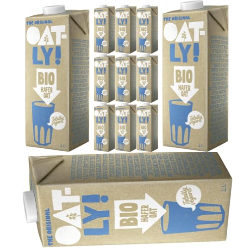 Oatly Haferdrink Classic Oat Drink 1000 milliliter x 12 STÜCK von Pufai