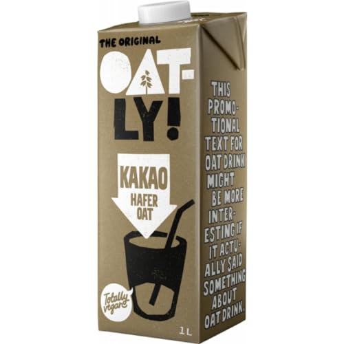 Oatly Haferdrink Kakao Oat Drink 1000 milliliter [Frischegarantie] von Pufai