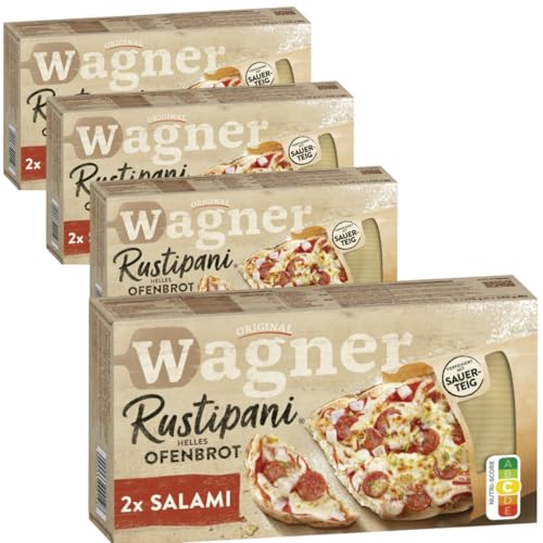 Original Wagner Rustipani Salami 170 Gramm x 4 Stück von Pufai