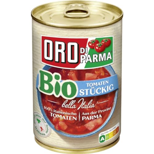 Oro di Parma Tomaten stückig Tomatenmark 400 gramm von Pufai