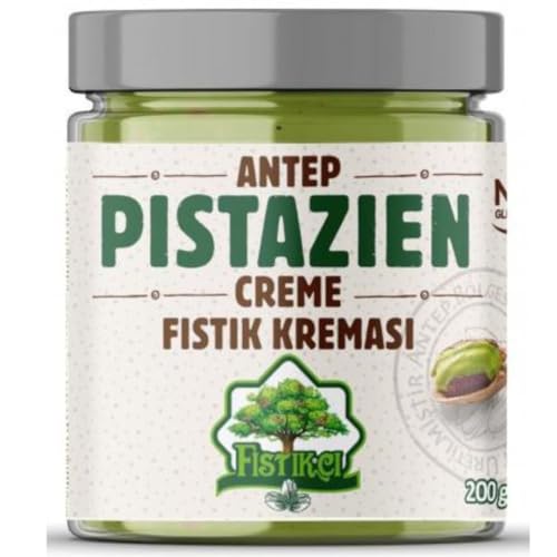 PUFAI Anthap Turkish Pistaziencreme mit 30% Pistazien, ohne Palmöl, 200 Gramm von Pufai