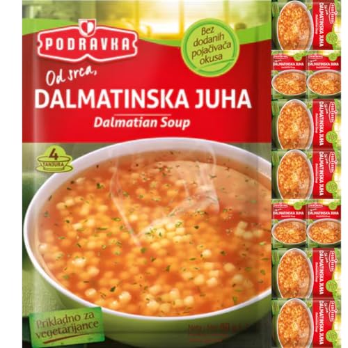 Podravka Suppe dalmatinischer Art 60 Gramm Beutel von Pufai