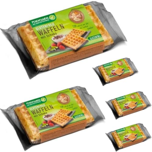 Poensgen Waffeln extra soft mit Schoko 120 Gramm x 5 STÜCK mit Pufai Grocery von Pufai