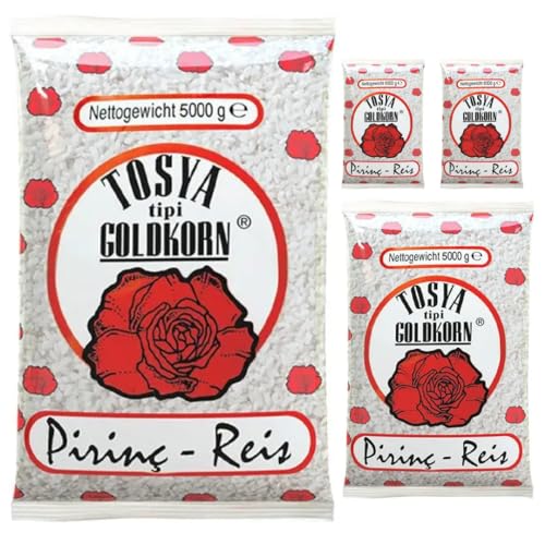 Rose Tosya Typ Goldkorn Reis 1kg x 4 Packungen von Pufai