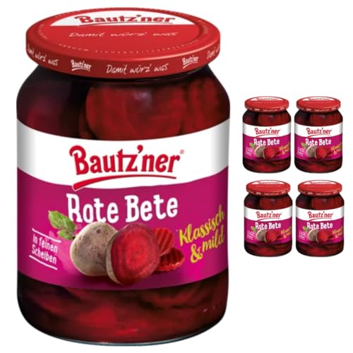 Rote Bete Scheiben 220 gr x 5 Stück von Pufai