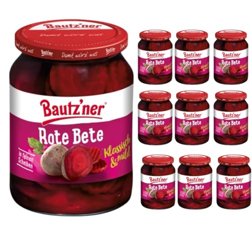 Rote Bete Scheiben 430g x 10 Stück von Pufai