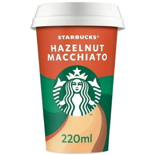 SB Hazelnut Macchiato Eiskaffee Kaffee 220 Mililiter x 1 STÜCK [Frischegarantie] von Pufai