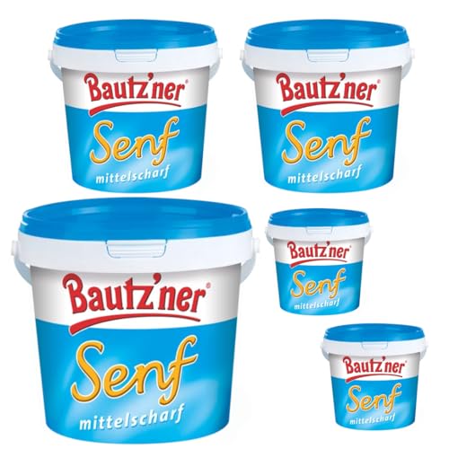 Senf mittelscharf 200 ml Eimer x 5 Stücks von Pufai