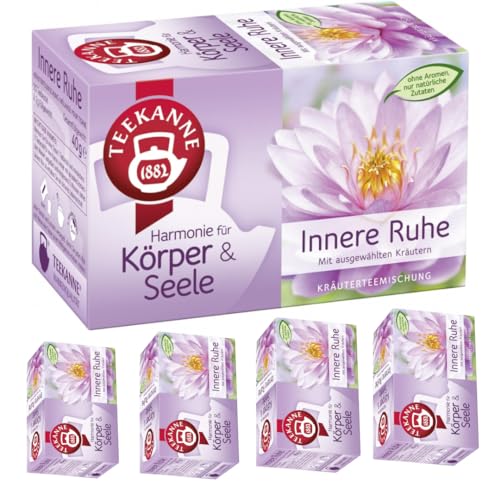 Teekanne Innere Ruhe Tee 20 x 2 gramm x 5 er Pack von Pufai