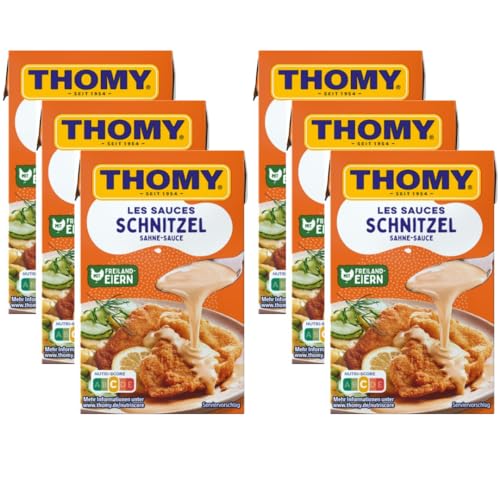 Thomy Les Sauces Schnitzel Sahne Sauce Soße 250 gramm x 6 STÜCK von Pufai