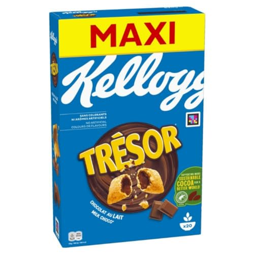 Tresor Milk Choco Cerealien Muesli Cornflakes 620 gramm von Pufai