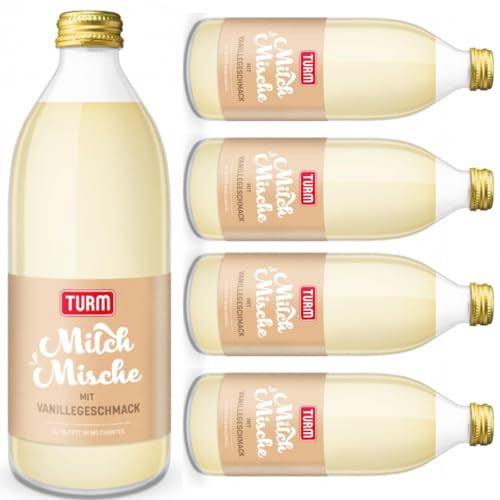 Turn Milch Mische Drink mit Vanillegeschmack 500 milliliter x 5 Stück von Pufai