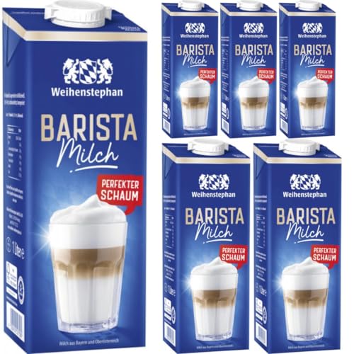 Weihenstephan Barista Milch 1000 milliliter x 6 Stück von Pufai