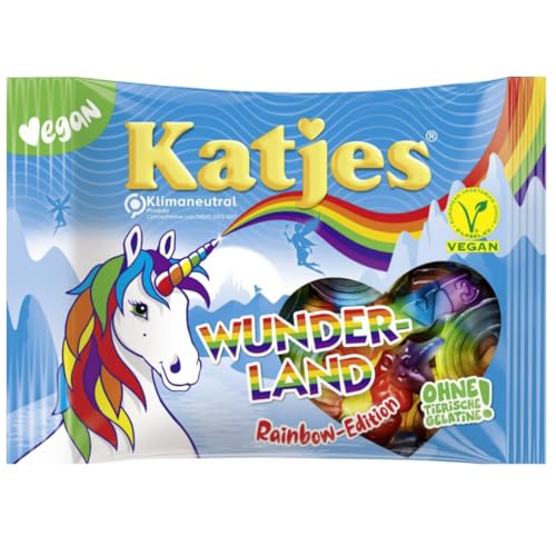 Wunderland Rainbow-Edition Fruchtgummi VEGAN 200 gr von Pufai