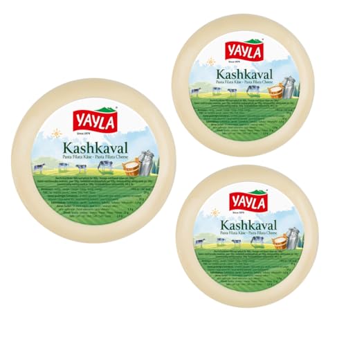 Yayla Kashkaval Schnittkäse 400g Zutaten x 3 Stück von Pufai