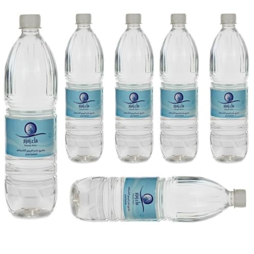 Zamzam Wasser natürliches Quellwasser Wasser 1000 mililiter x 6 STÜCK mit pufai grocery (inkl. Pfand) von Pufai