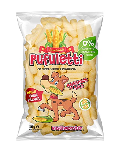 Pufuletti Maissnack mit Salz, 85 g von Pufuletti