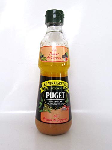 PUGET Vinaigrette Salatsoße Olivenöl Knoblauch Cayennepfeffer 330ml. von Puget