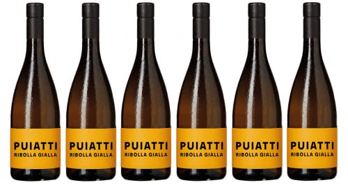 6x 0,75l - 2022er - Puiatti - Ribolla Gialla - Venezia Giulia I.G.P. - Friaul - Italien - Weißwein trocken von Puiatti