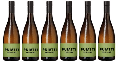 6x 0,75l - 2023er - Puiatti - Friulano - Friuli D.O.P. - Friaul - Italien - Weißwein trocken von Puiatti