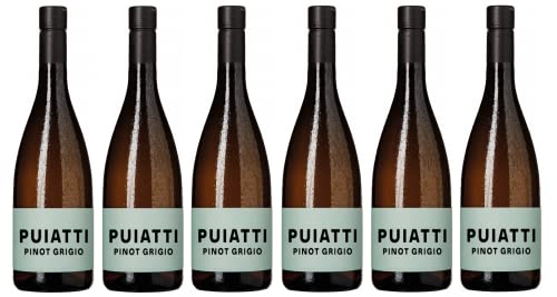 6x 0,75l - 2023er - Puiatti - Pinot Grigio - Friuli D.O.P. - Friaul - Italien - Weißwein trocken von Puiatti