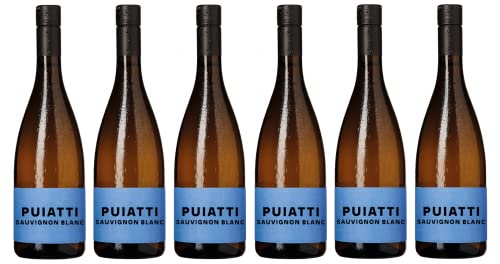 6x 0,75l - 2023er - Puiatti - Sauvignon Blanc - Friuli D.O.P. - Friaul - Italien - Weißwein trocken von Puiatti