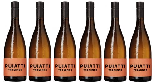 6x 0,75l - 2023er - Puiatti - Traminer Aromatico - Friuli D.O.P. - Friaul - Italien - Weißwein trocken von Puiatti