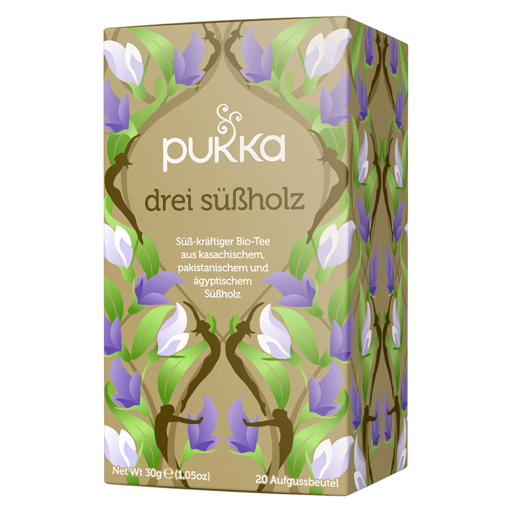 Bio Drei Süßholz Tee von Pukka