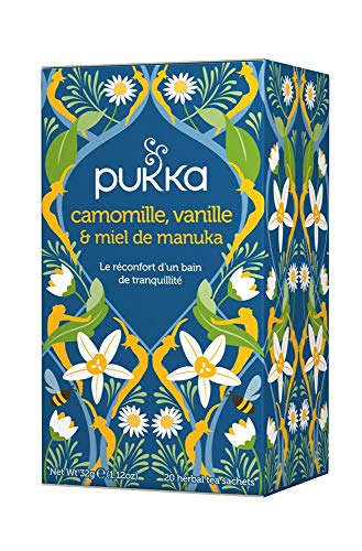 PUKKA - MANUKA HONEY CHAMOMILE VANILLA INFUSION (20 INFUSETTES) von Pukka