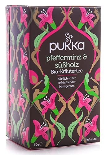 Pukka Bio Tee, Pfefferminz und Suessholz, 20 Beutel von Pukka