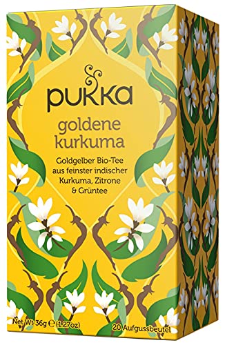 Pukka Bio Tee Goldene Kurkuma, 20 Beutel, 36g von Pukka