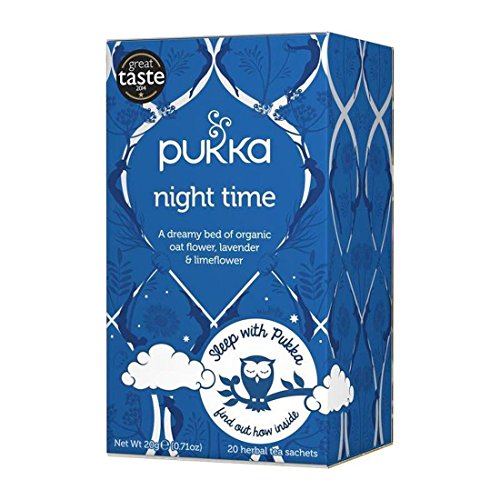 Pukka Herbs Organic Herbal Tea, Night Time - 20 Tea Bags, 2 Pack by Pukka von Pukka