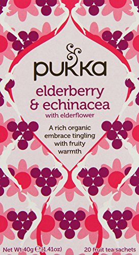 Bio Holunderbeere & Echinacea - R - 20 Beutel von Pukka