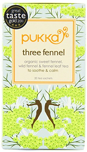 Pukka Organic Teas, Three Fennel, 20 Count by Pukka von Pukka