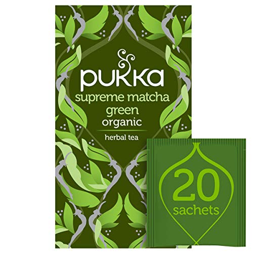 Pukka Supreme Matcha Grüner Tee, 20 Beutel von Pukka