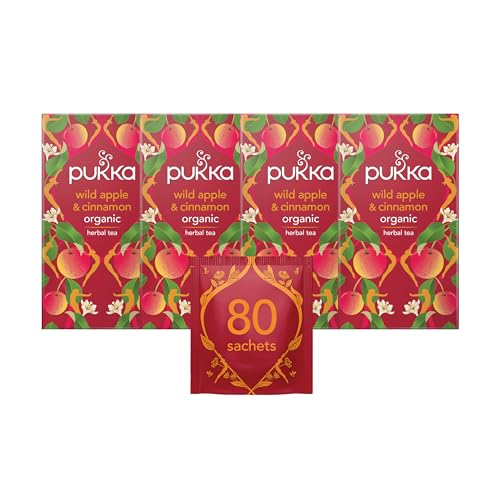 Wild Apple & Cinnamon & Ginger 20sach - Case of 4 von Pukka