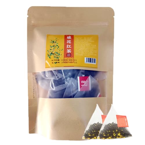 Osmanthus Fragrans Black Tea, Osmanthus Tea, 5g*10bags, Osmanthus Black Tea, 100% Natural Osmanthus Fragrans, Warm Your Stomach (5g*10bags) von Pukmqu