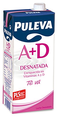 Leche Desnatada A+D Puleva Brick 1L von Puleva