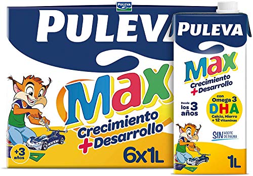 PULEVA Max Crecience + Entwurfsmittel Brik, 1 l (6 Briks) von Puleva